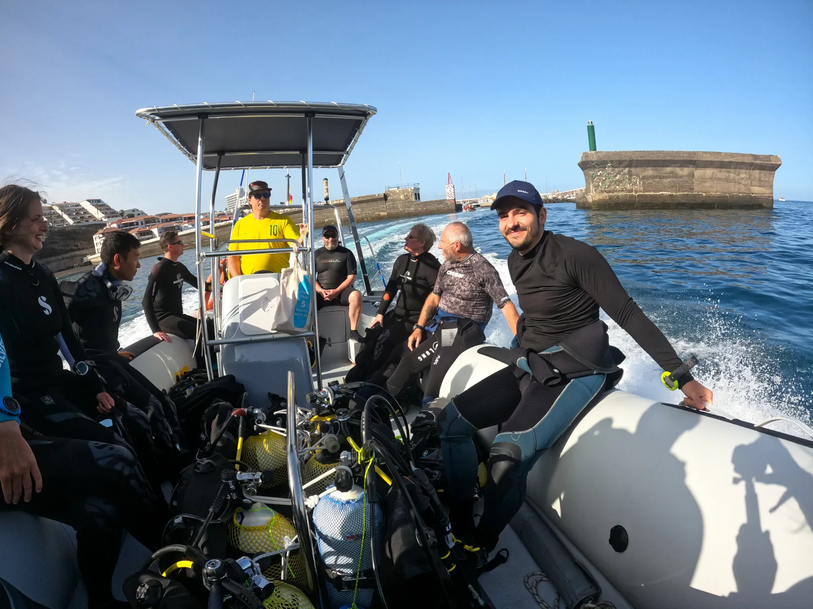 Barco de buceo