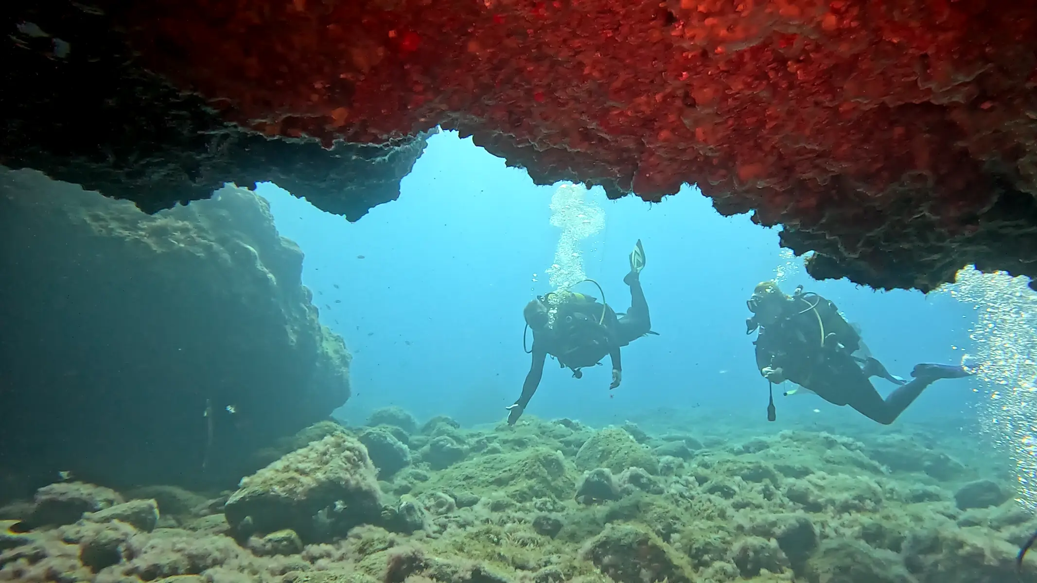 Sitio de buceo Barranco Seco Arch